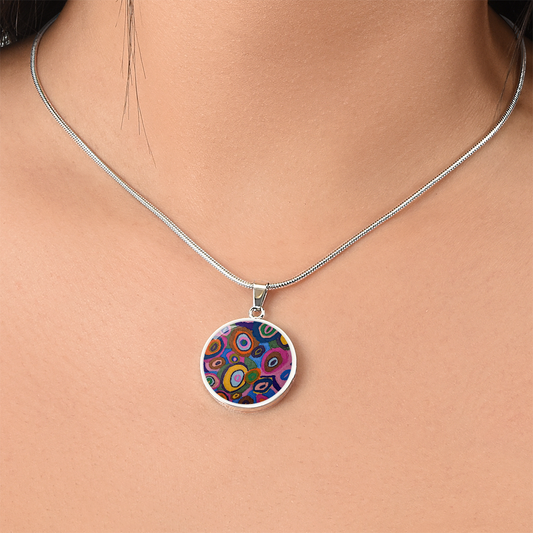 Warm Autumn Bubbles Necklace