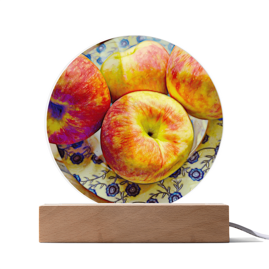 Bowl of Apples LED Light