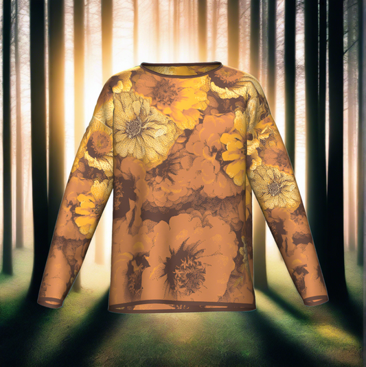 Yellow Zinnias Sweater