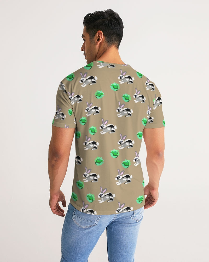 Bunnies Pattern Men's All-Over Print Tee
