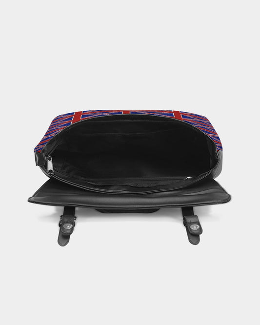 British Flag Pattern Casual Flap Backpack