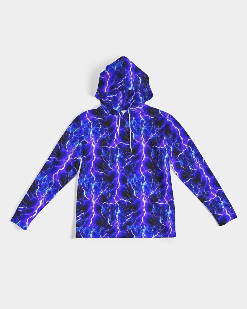 Blue Lightning Men's All-Over Print Hoodie