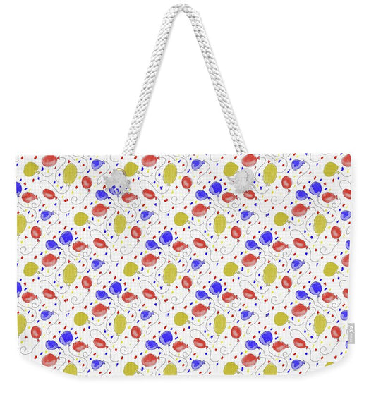 Balloons Pattern - Weekender Tote Bag