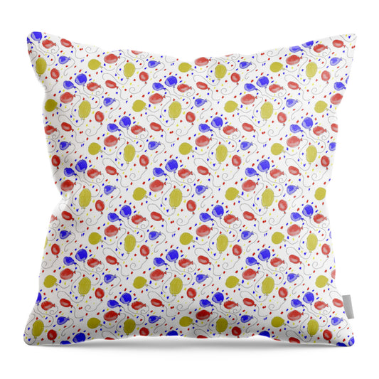 Balloons Pattern - Throw Pillow