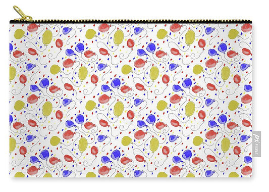 Balloons Pattern - Zip Pouch