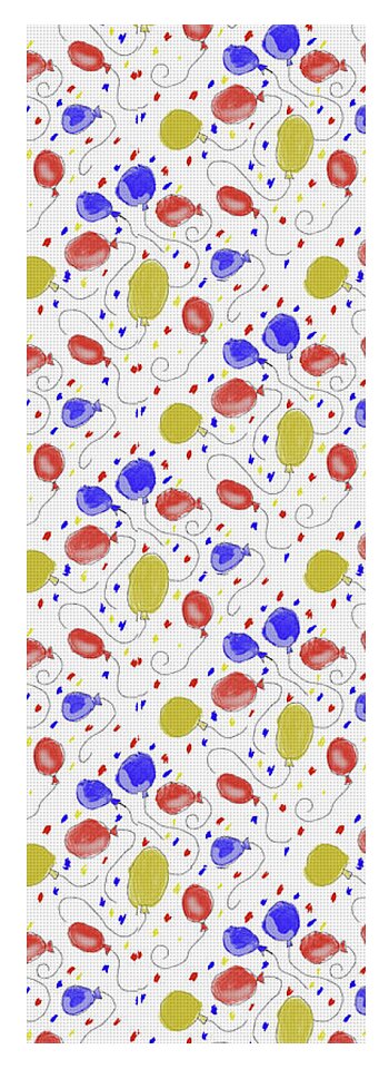 Balloons Pattern - Yoga Mat