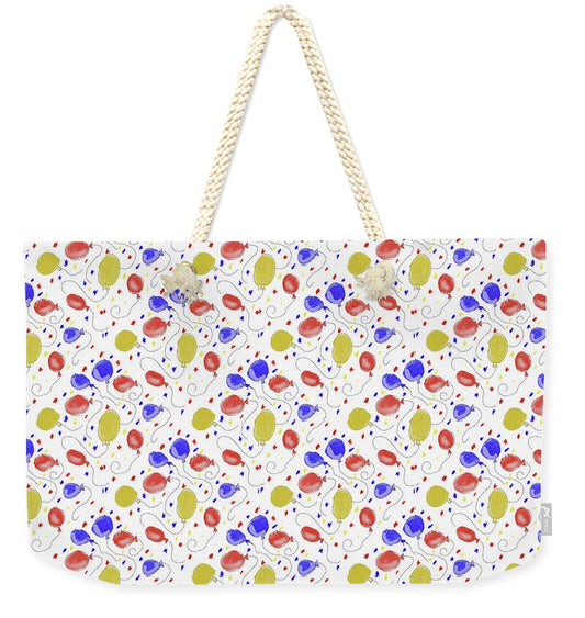 Balloons Pattern - Weekender Tote Bag
