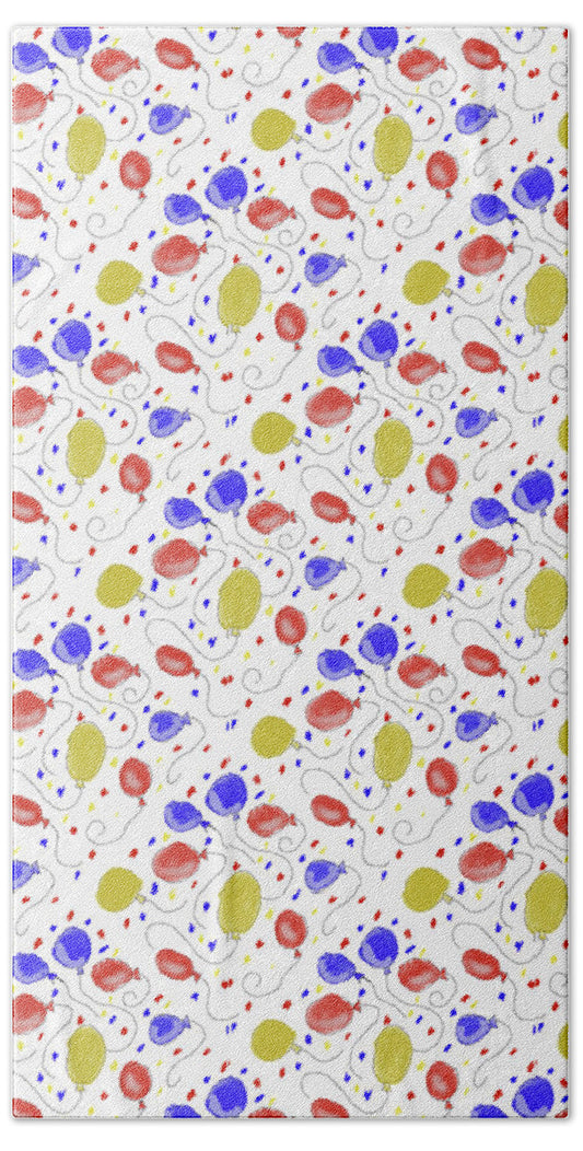 Balloons Pattern - Beach Towel