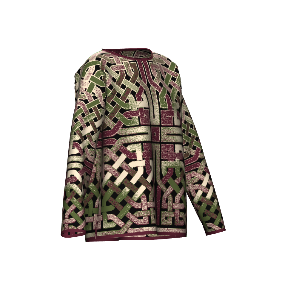 Earthtone Celtic Knot Sweater