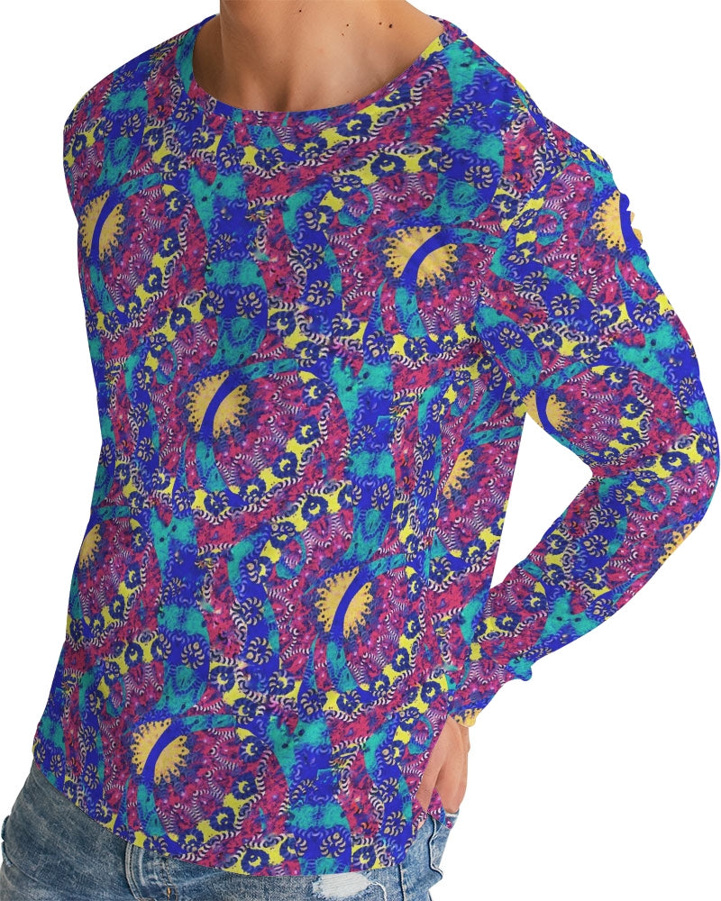 Caribbean Grafitti Men's All-Over Print Long Sleeve Tee