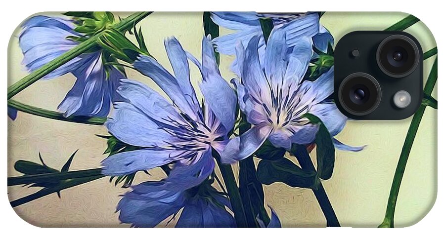 Blue Wildflowers - Phone Case