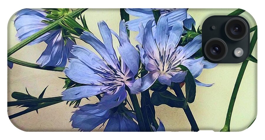 Blue Wildflowers - Phone Case