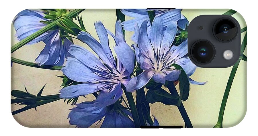 Blue Wildflowers - Phone Case