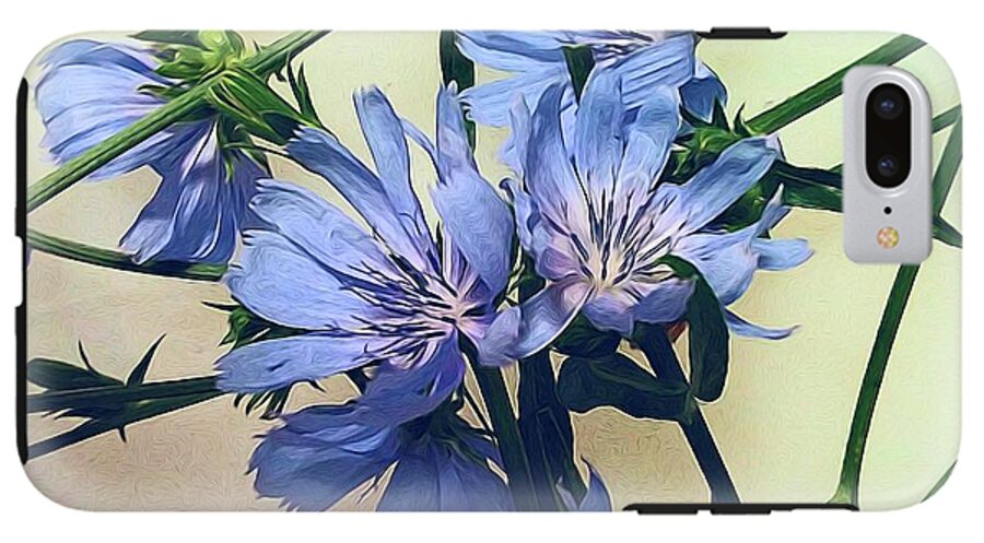 Blue Wildflowers - Phone Case