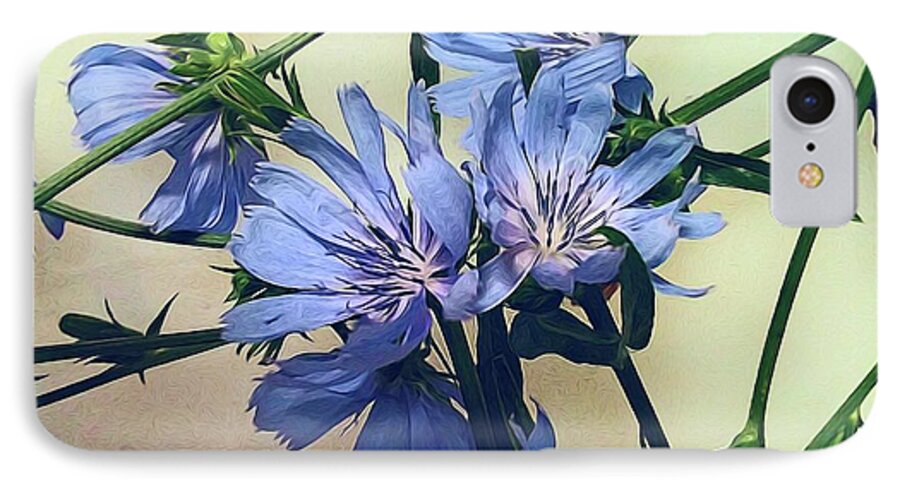 Blue Wildflowers - Phone Case