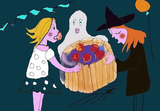 Bobbing For Apples Digital Image Download