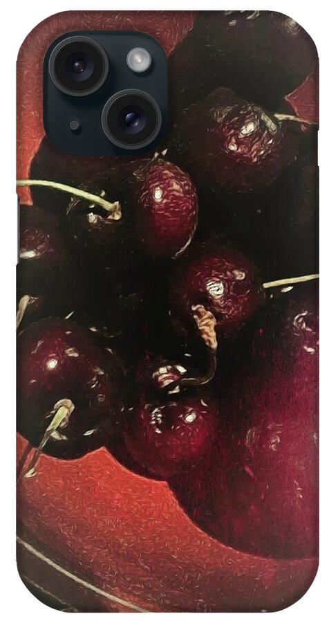 Bowl Of Cherries - Phone Case