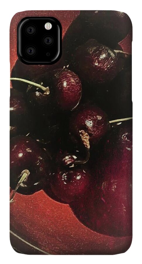 Bowl Of Cherries - Phone Case