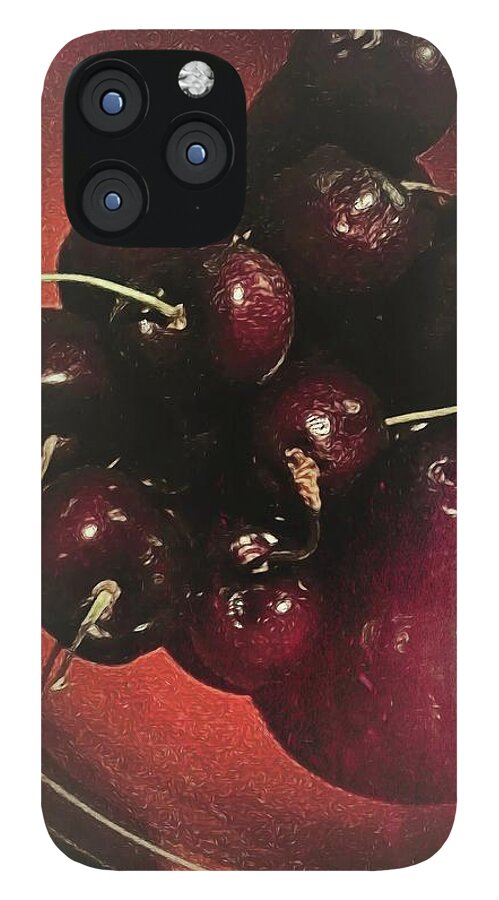 Bowl Of Cherries - Phone Case