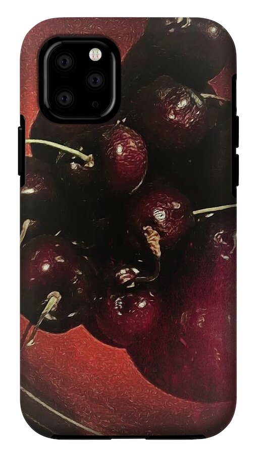 Bowl Of Cherries - Phone Case