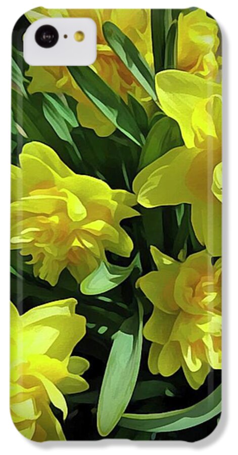 Bright Yellow Daffodils - Phone Case