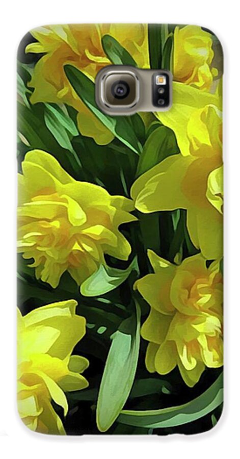 Bright Yellow Daffodils - Phone Case