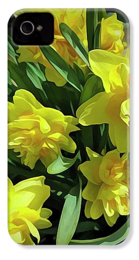 Bright Yellow Daffodils - Phone Case