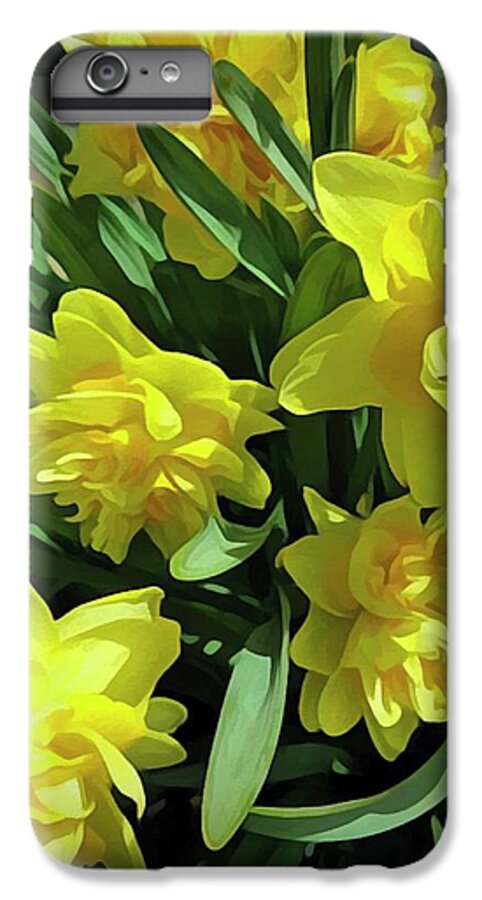 Bright Yellow Daffodils - Phone Case