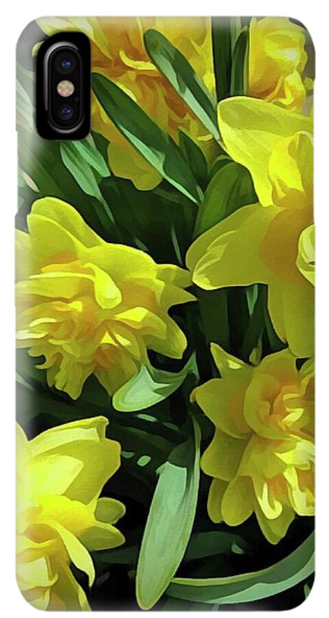 Bright Yellow Daffodils - Phone Case