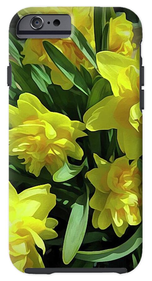 Bright Yellow Daffodils - Phone Case
