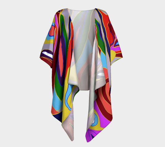 May Afternoon Draped Kimono