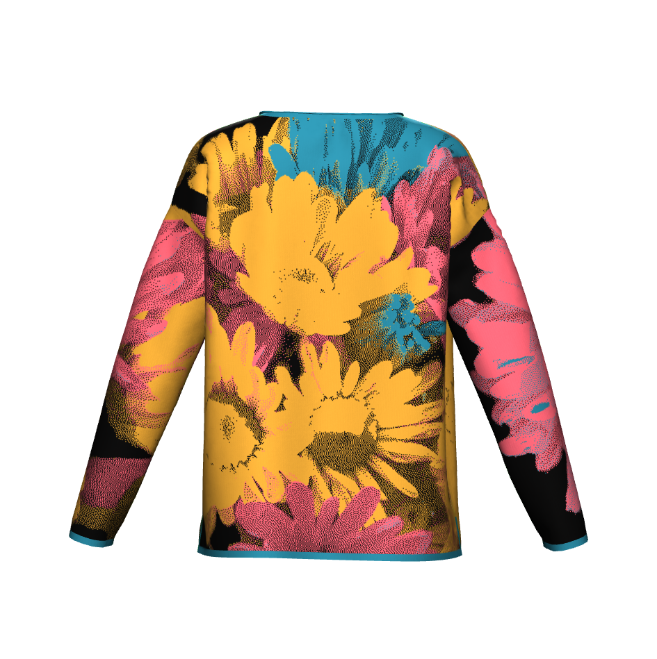 Bright Daisy Bouquet Sweater