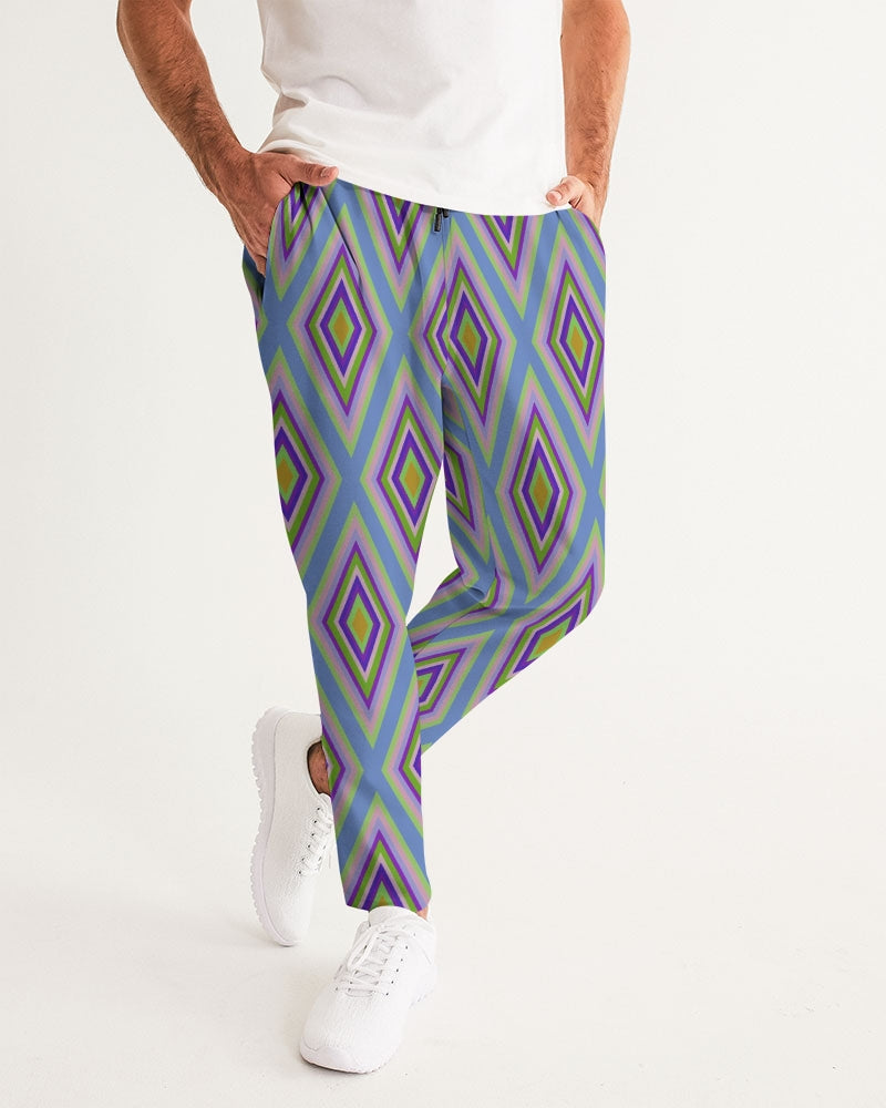 Colorful diamonds Variation 2 Men's All-Over Print Joggers