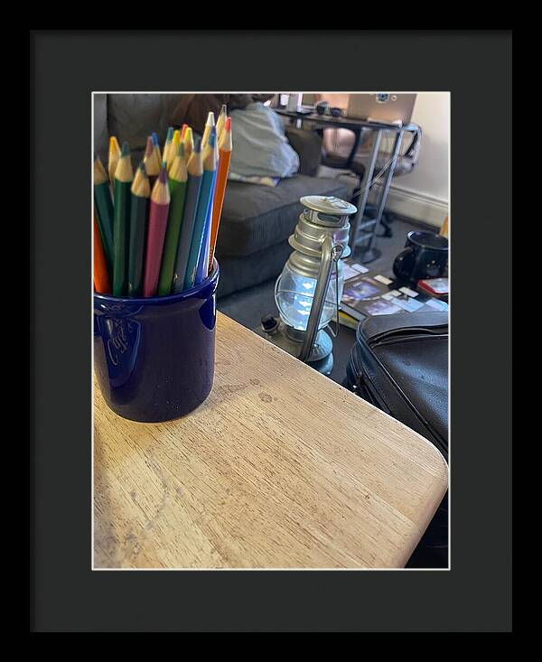 Colored Pencils - Framed Print
