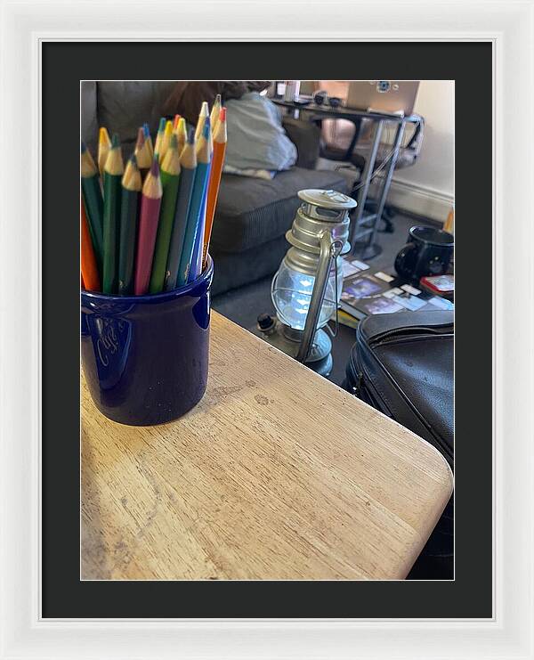 Colored Pencils - Framed Print