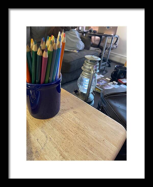 Colored Pencils - Framed Print