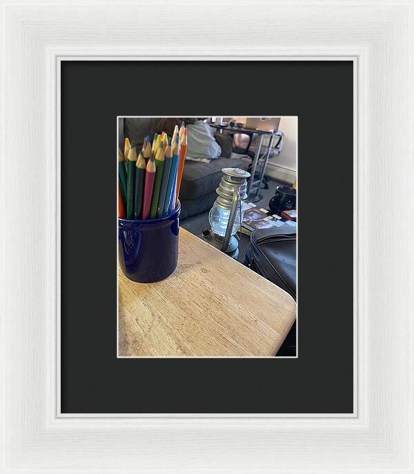 Colored Pencils - Framed Print