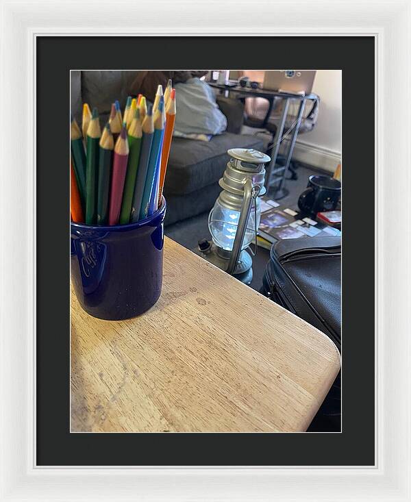 Colored Pencils - Framed Print