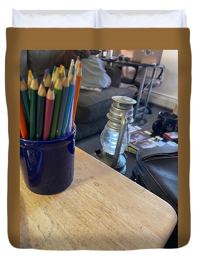 Colored Pencils - Duvet Cover