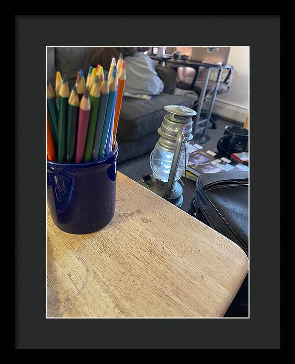 Colored Pencils - Framed Print