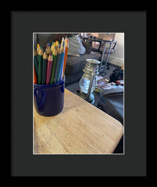 Colored Pencils - Framed Print
