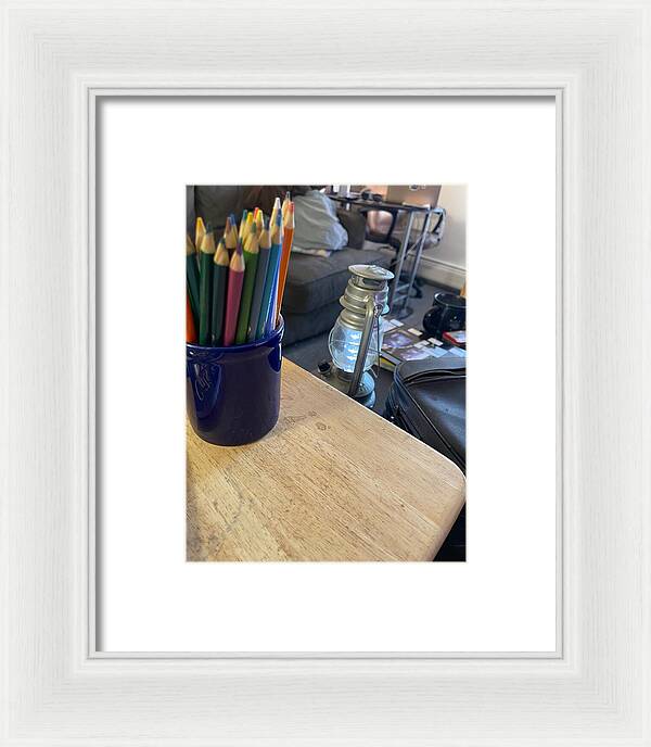 Colored Pencils - Framed Print