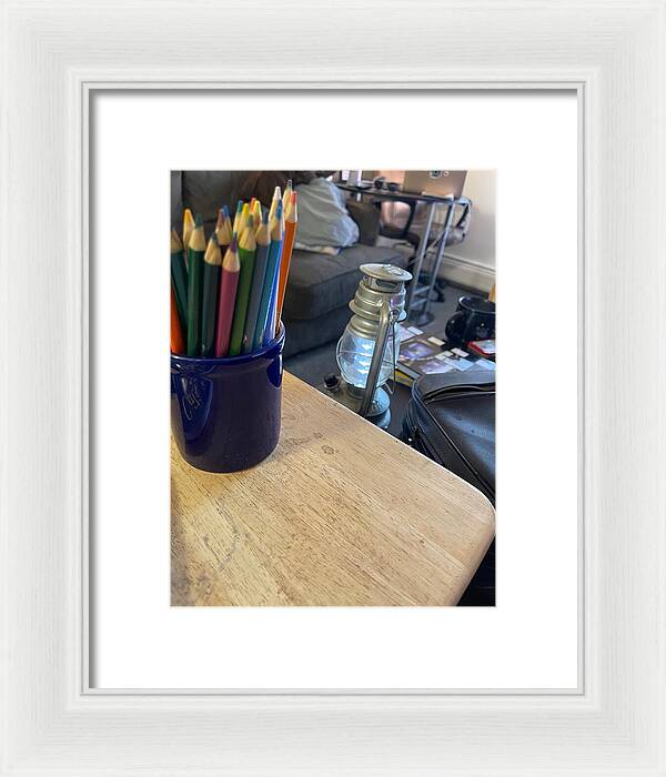 Colored Pencils - Framed Print