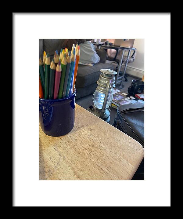 Colored Pencils - Framed Print