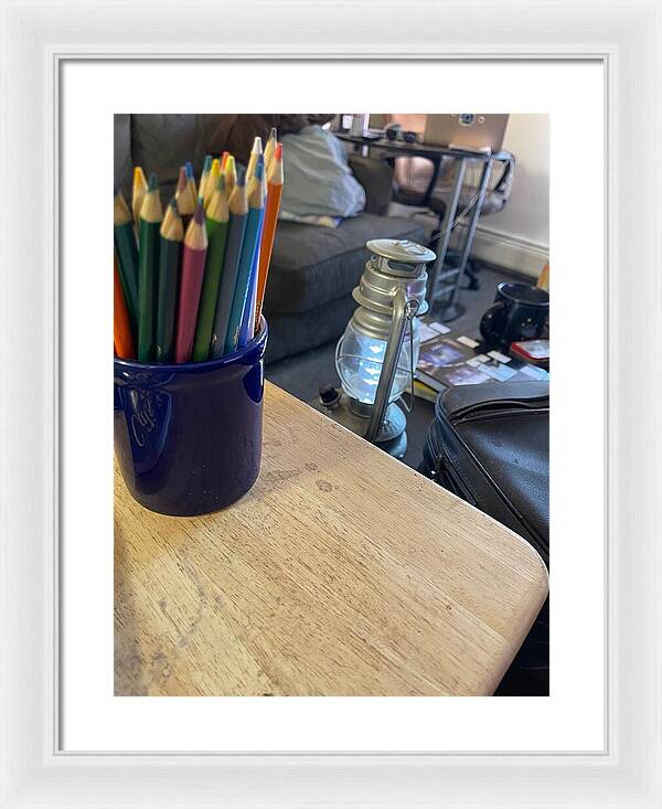 Colored Pencils - Framed Print