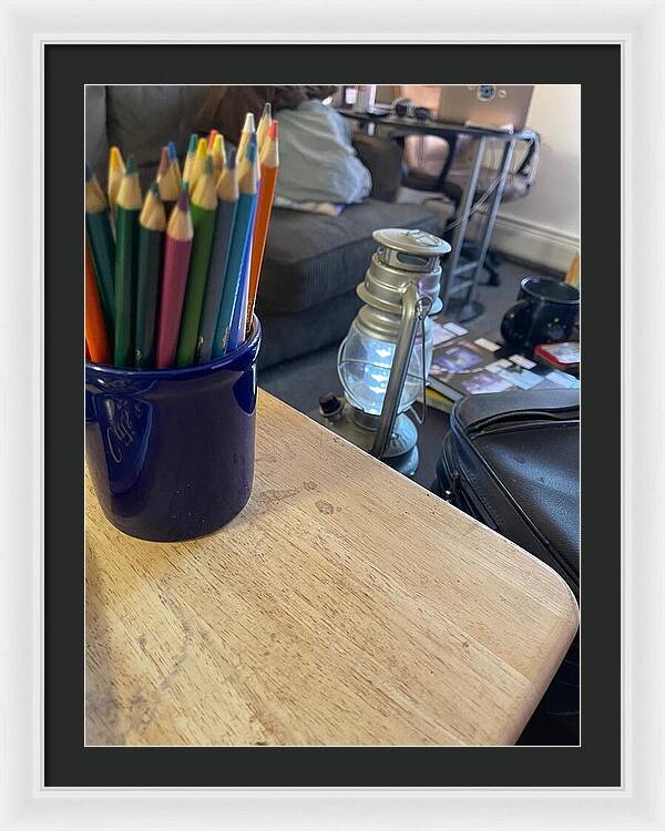 Colored Pencils - Framed Print