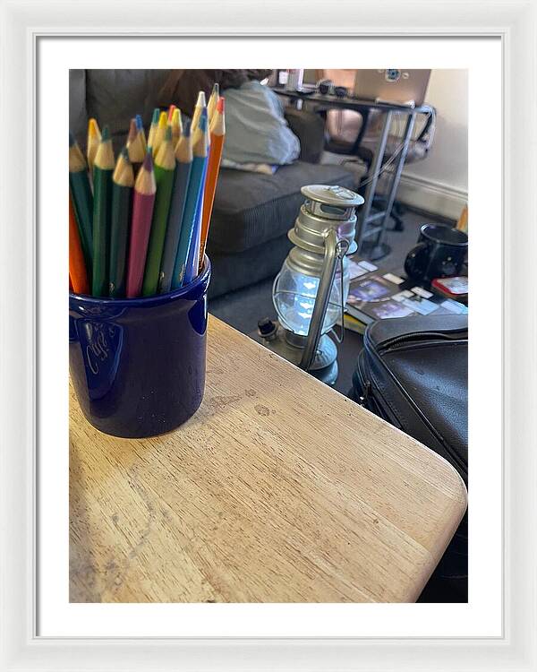 Colored Pencils - Framed Print