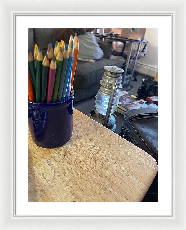 Colored Pencils - Framed Print