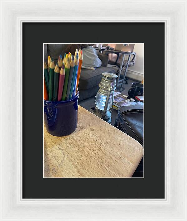 Colored Pencils - Framed Print