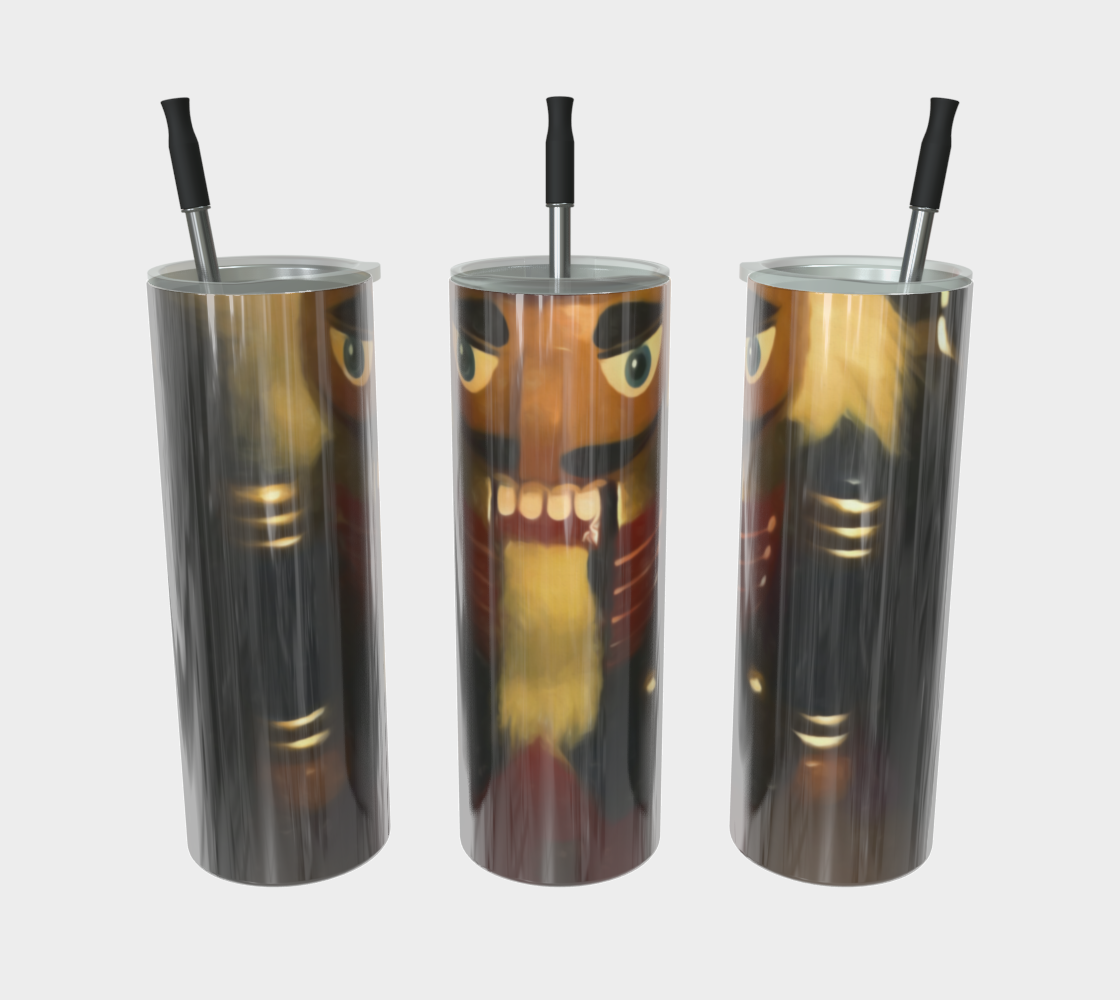Christmas Nutcracker Stainless Steel Tumbler